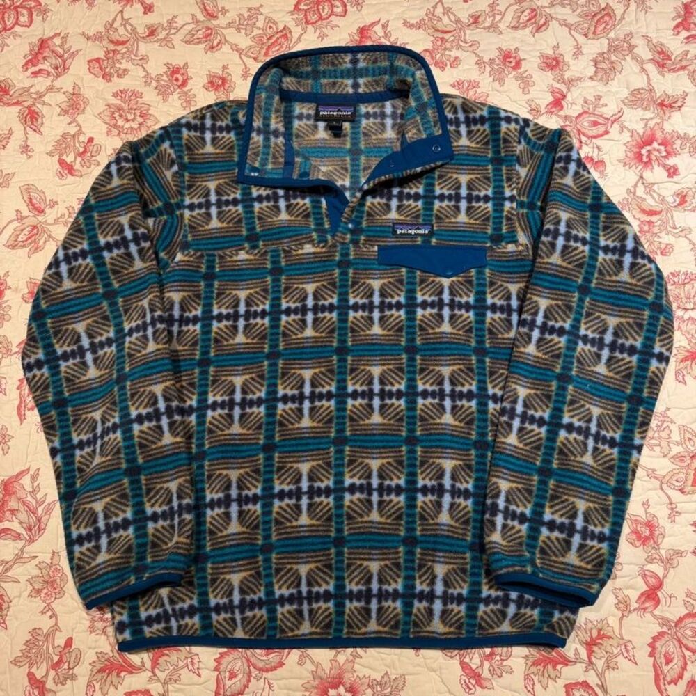 Rare Patagonia Synchilla Snap T Fleece Sweater!